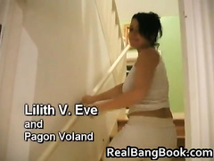 Lilith V. Eve and Pagon Voland handjob 1 by RealBangBook